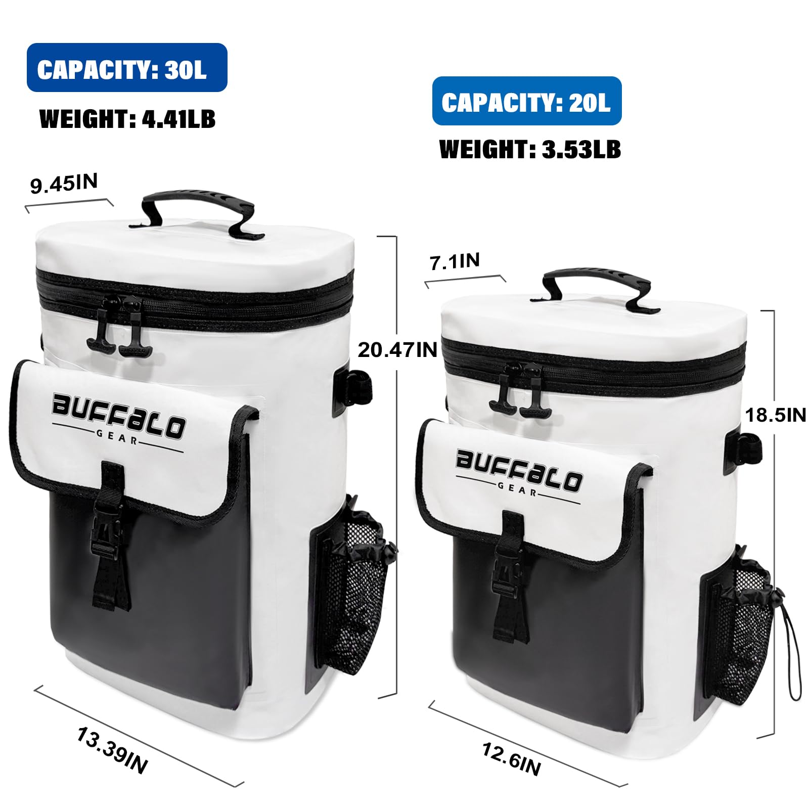 31QT Fish Cooler Backpack, Kill Backpack